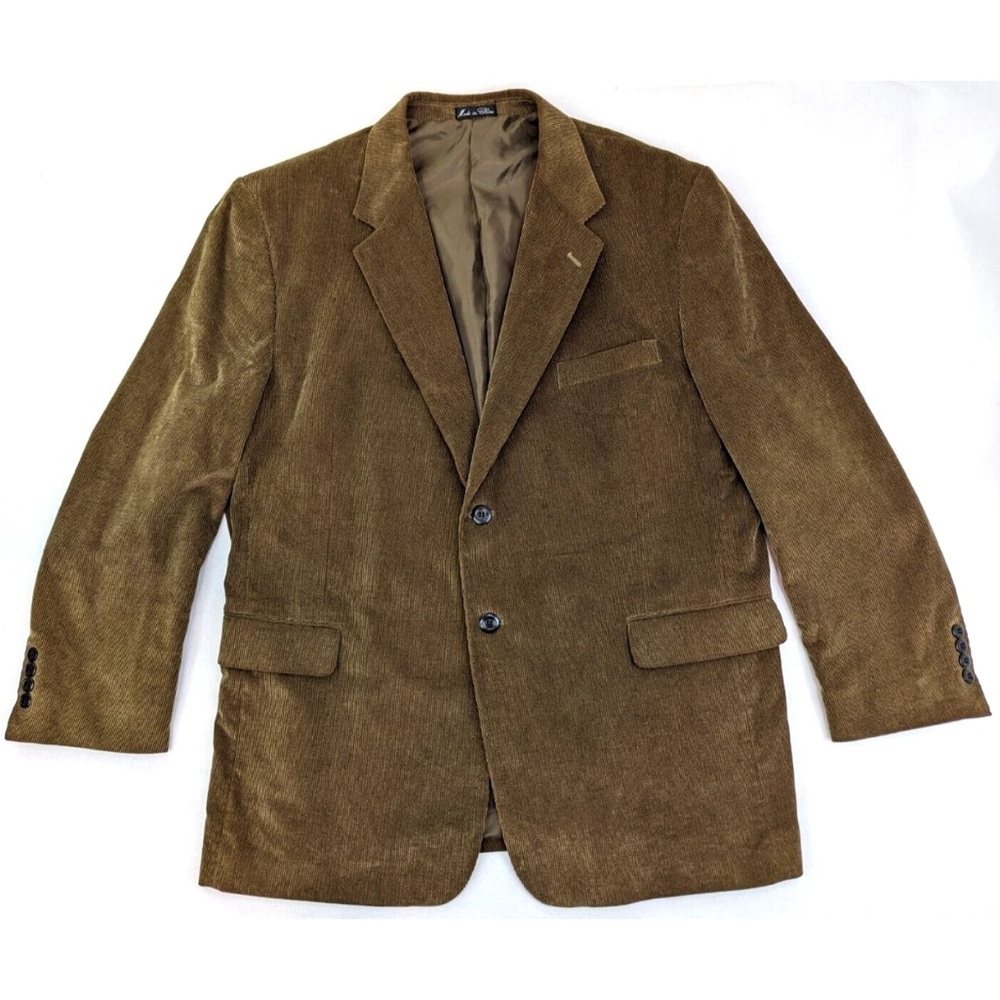 Alan Flusser Brown Corduroy Blazer